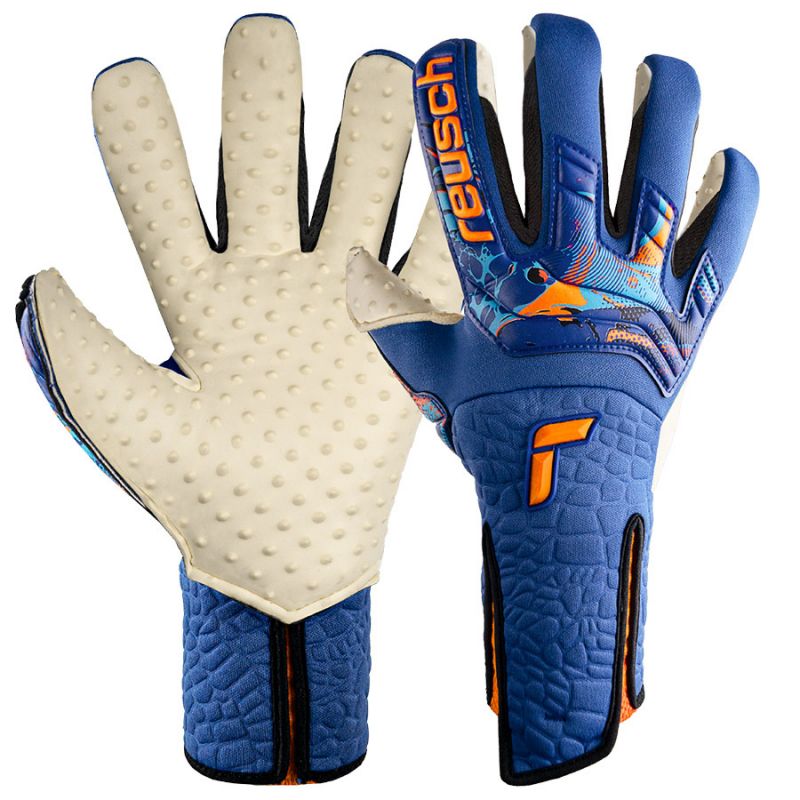 Reusch Attrakt SpeedBump strapless AdaptiveFlex 53 70 079 4016 vārtsargu cimdi - 9,5