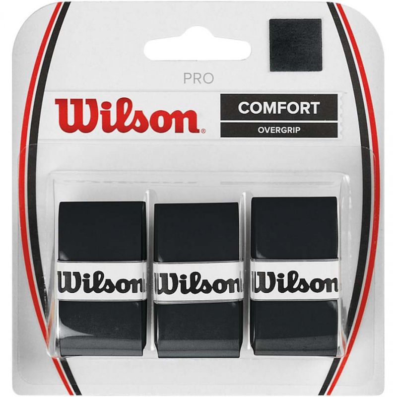 Wilson Pro Comfort Wrap Overgrip nūjas, melnas WRZ4014BK