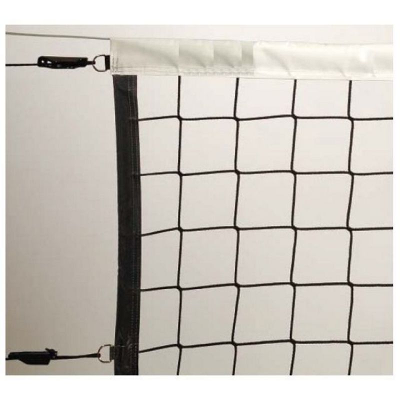 Volejbola tīkls ar antenām Netex 9,5 mx 1 m melns SI0007