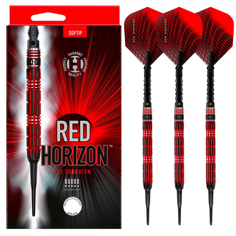 Šautriņas Harrows RED HORIZON 90% mīksts gals ImperialDiamond - 21 g