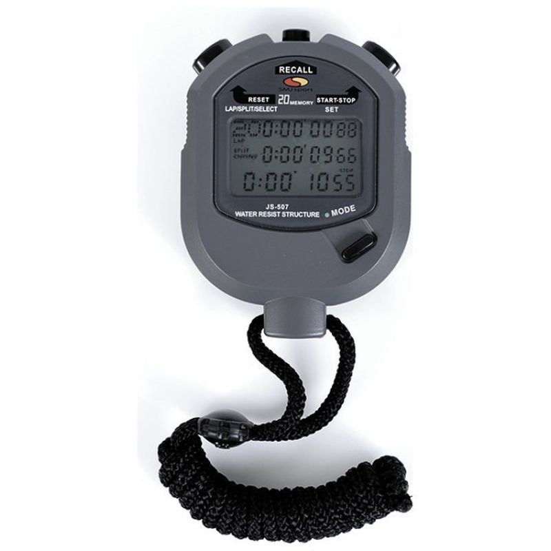 SMJ hronometrs pelēks un melns 20 reizes JS-507