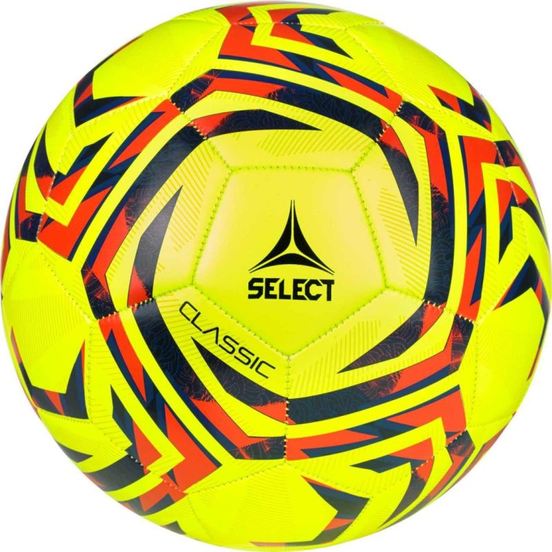 SELECT Classic v25 dzeltens/sarkans futbols - 3