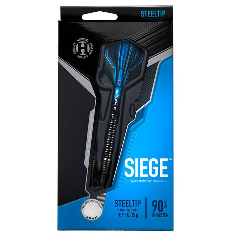 Harrows Siege Šautriņas 90% Steeltip HS-TNK-000016027 - 25 g