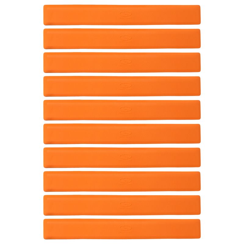 Plakanie lauka marķieri - svītras 51x6cm 10 gab. spilgti oranži SMJ sport ZPP-O