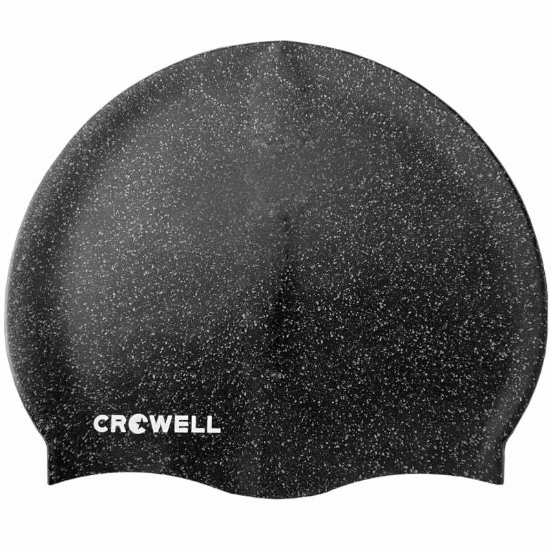 Silikona peldcepure Crowell Recycling Pearl melna krāsa, 1. krāsa