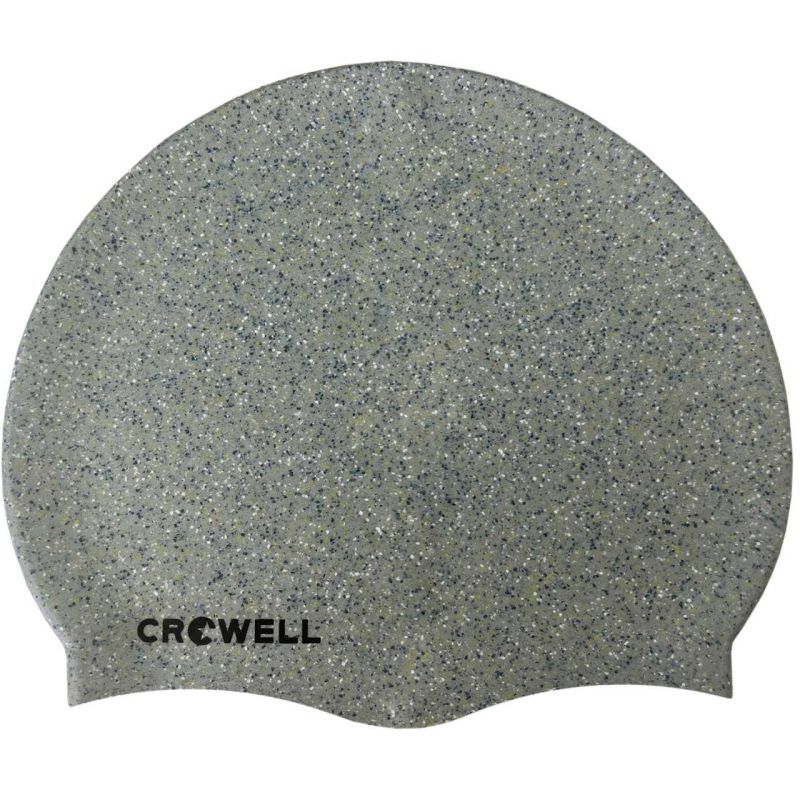 Silikona peldcepure Crowell Recycling Pearl sudraba krāsā, 2. krāsa