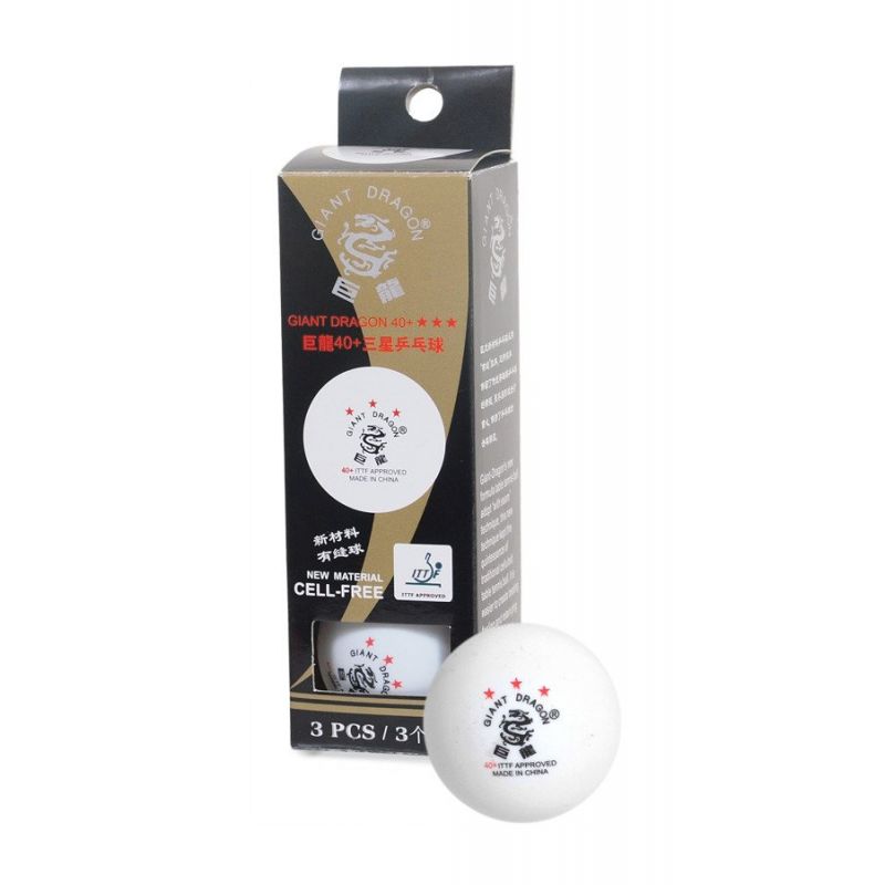 Galda tenisa bumbiņas ITTF 53053 set 3pcs HS-TNK-000008747
