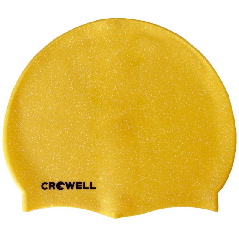 Silikona peldcepure Crowell Recycling Pearl dzeltena, 7. krāsa