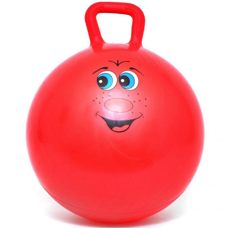Vingrošanas bumba ar rokturi SMJ BL010 55cm