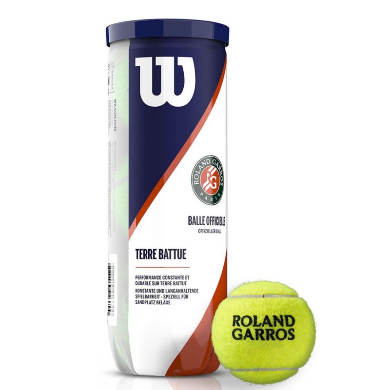 Wilson Roland Garos Clay Court 3 tenisa bumbiņa WRT125000