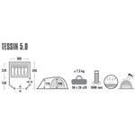 Telts High Peak Tessin 5 10228
