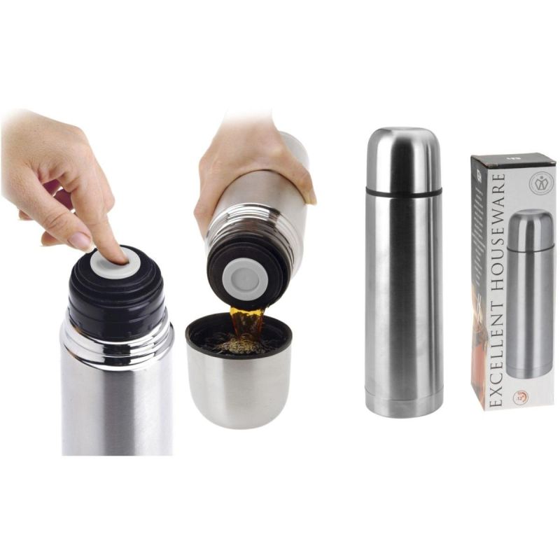 IZCILI MĀJDARBĪBAS TARTĪBAS SILVER 750ML TRAVEL TERMO