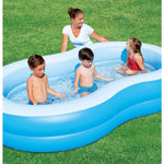 Bestway piepūšamais baseins 262x157x46cm 54117 3217