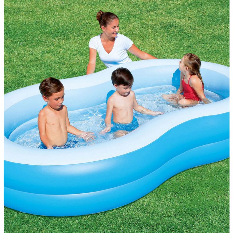 Bestway piepūšamais baseins 262x157x46cm 54117 3217