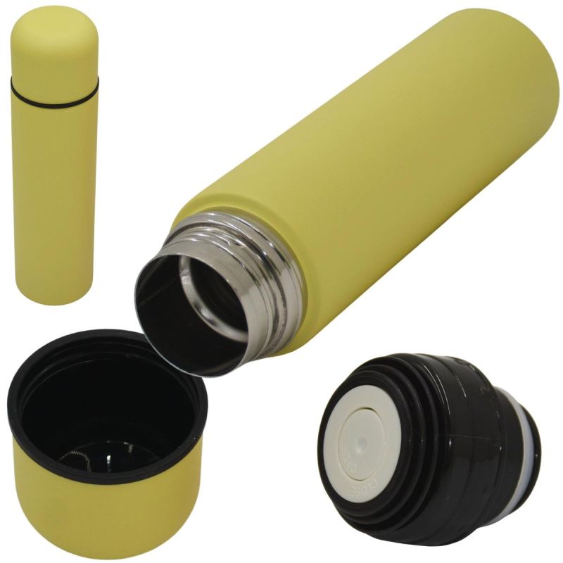IZCILI MĀJDARBĪBAS TRAVEL 500ML TRAVEL TERMO DZELTENS
