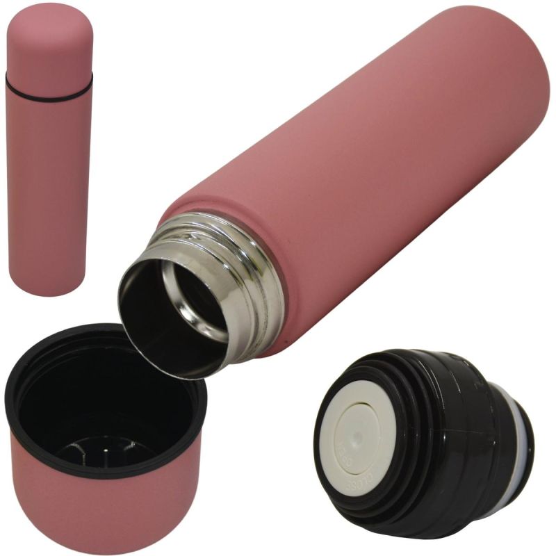 TRAVEL THERMOS 500ML IZCILI MĀJDARBĪBAS ROZĀ