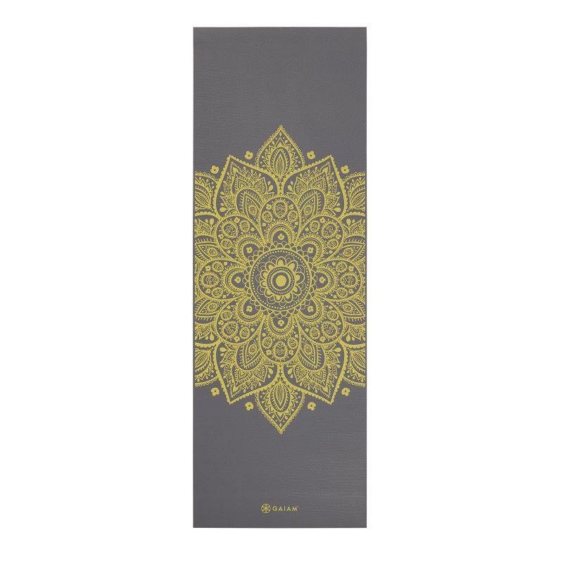 Jogas paklājiņš Gaiam "CITRON SUNDIAN" 6 mm 61333