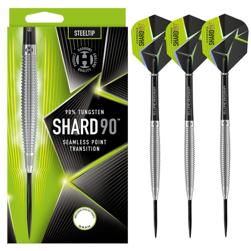 Harrows SHARD šautriņas, 90% tērauda uzgalis, Shard90% - 20 g