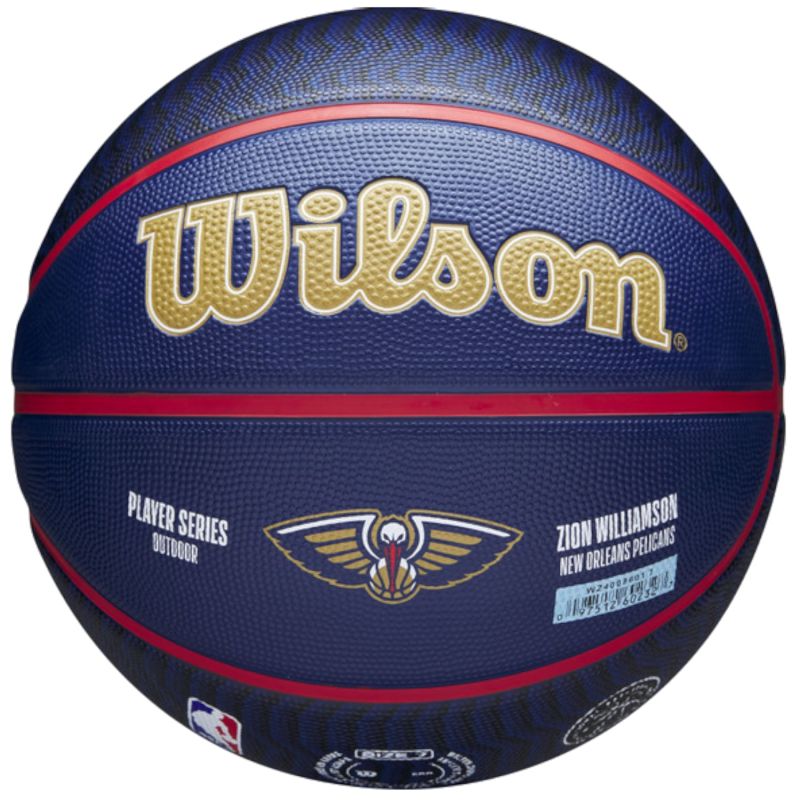 Wilson NBA Player Icon Zion Basketbola bumba Williamson Outdoor Ball WZ4008601XB7