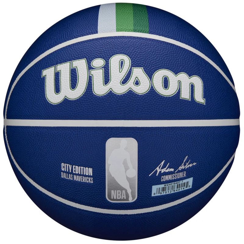 Wilson NBA komandas City Collector Dallas Mavericks basketbola bumba WZ4016407ID