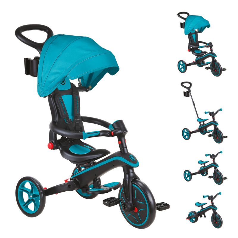 Globber Explorer Trike salokāms 4in1 velosipēds 732-105