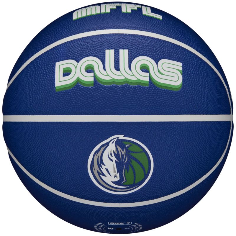 Wilson NBA komandas City Collector Dallas Mavericks basketbola bumba WZ4016407ID
