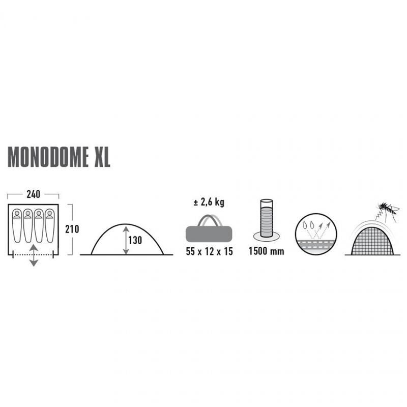 Telts High Peak Monodome 4 10312