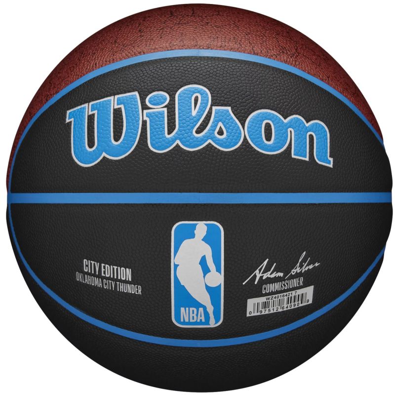 Wilson NBA Team City Collector Oklahoma City Thunder basketbola bumba WZ4016421ID