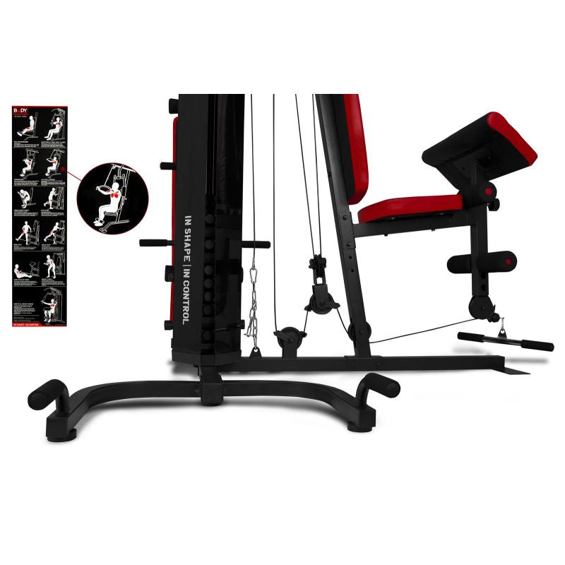 Daudzfunkcionālais trenažieris PRO BMG 4700, slodze 66kg
