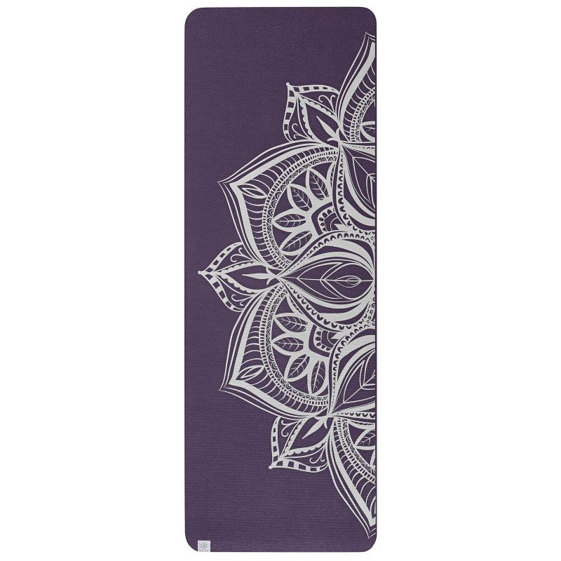 Vingrošanas paklājiņš Gaiam Aubergine Medallion 6 mm 63844