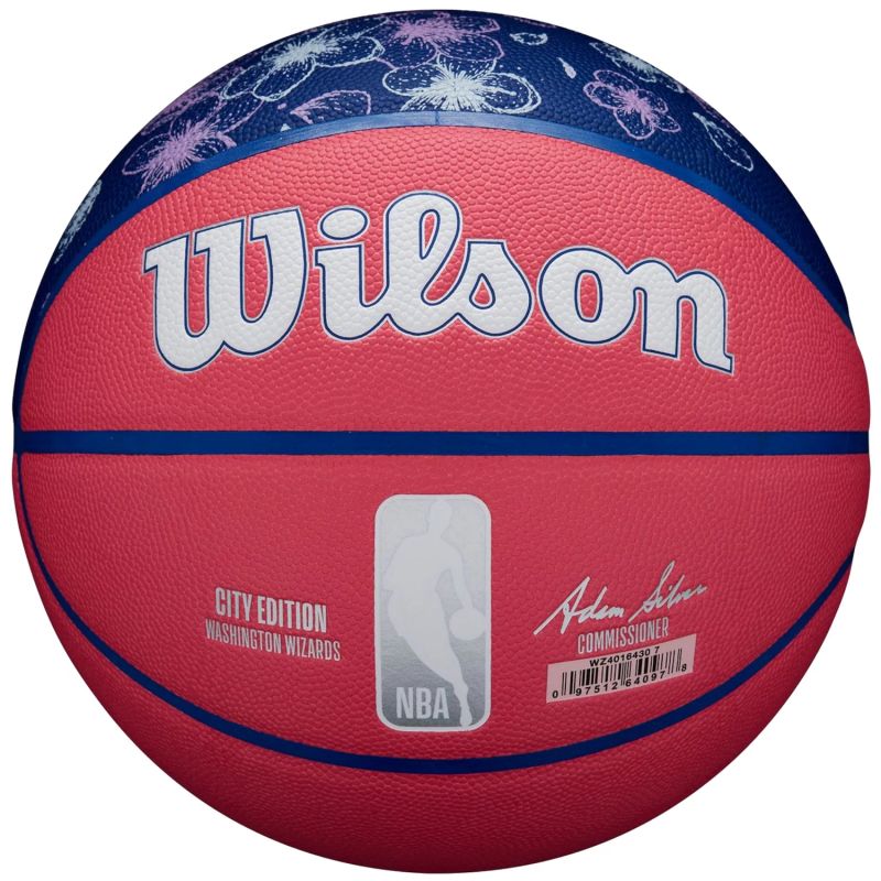 Wilson NBA komandas City Collector Washington Wizards basketbola bumba WZ4016430ID