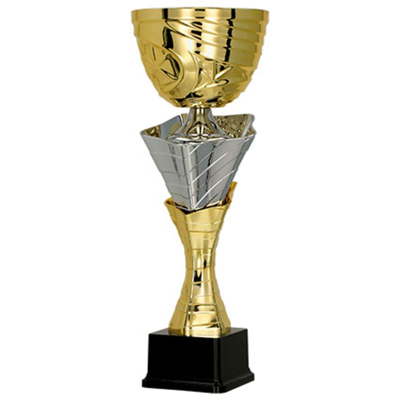Gold and silver metāla kauss