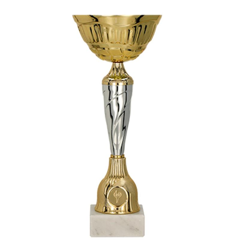 Gold and silver metāla kauss