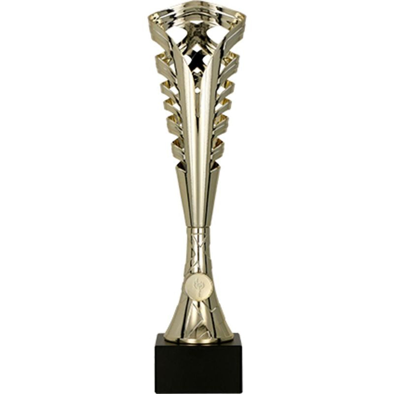 Gold plastic cup
