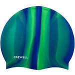 Crowell Multi Flame silikona peldcepure, 12. krāsa
