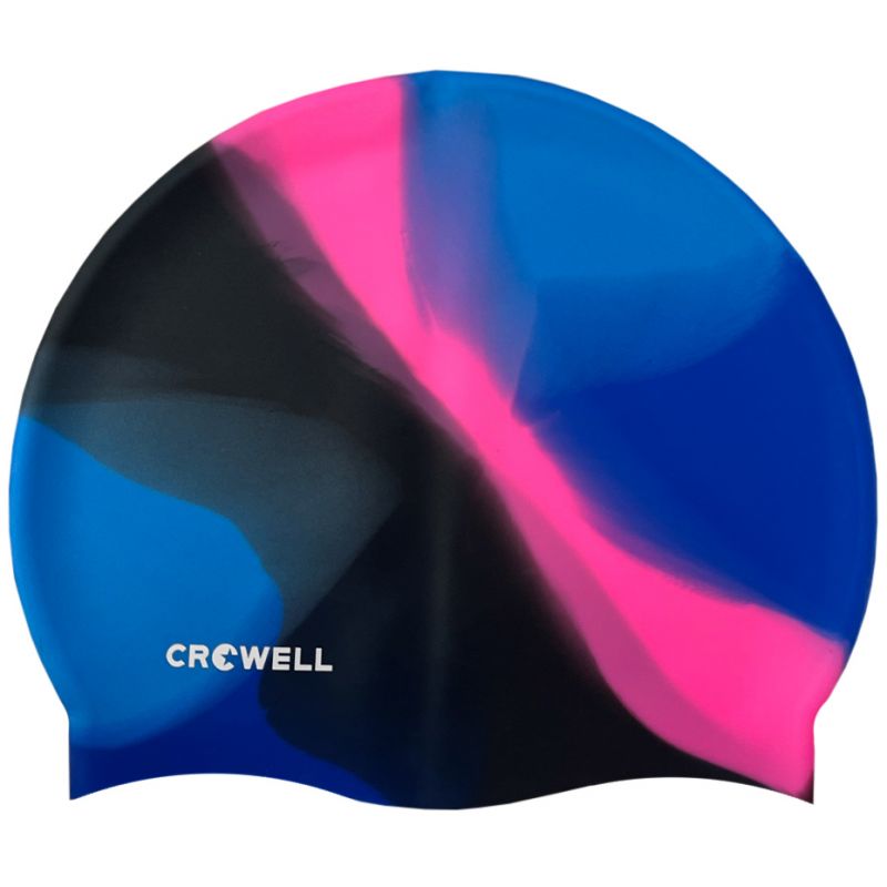Crowell Multi Flame silikona peldcepure, 17. krāsa