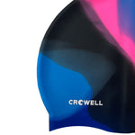 Crowell Multi Flame silikona peldcepure, 17. krāsa