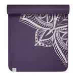 Vingrošanas paklājiņš Gaiam Aubergine Medallion 6 mm 63844