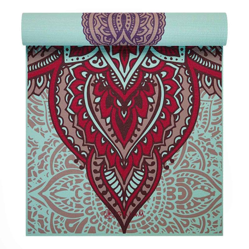 Vingrošanas paklājiņš Gaiam Ara Rouge reversible 6 mm 63368