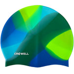 Crowell Multi Flame silikona peldcepure, 20. krāsa