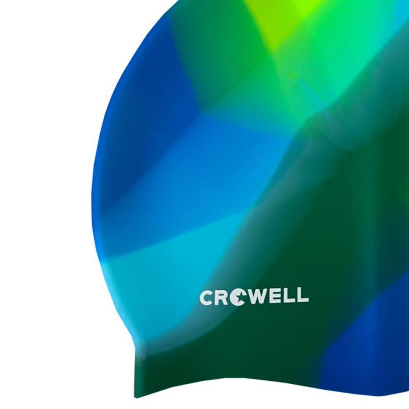 Crowell Multi Flame silikona peldcepure, 20. krāsa