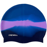 Crowell Multi Flame silikona peldcepure, 21. krāsa