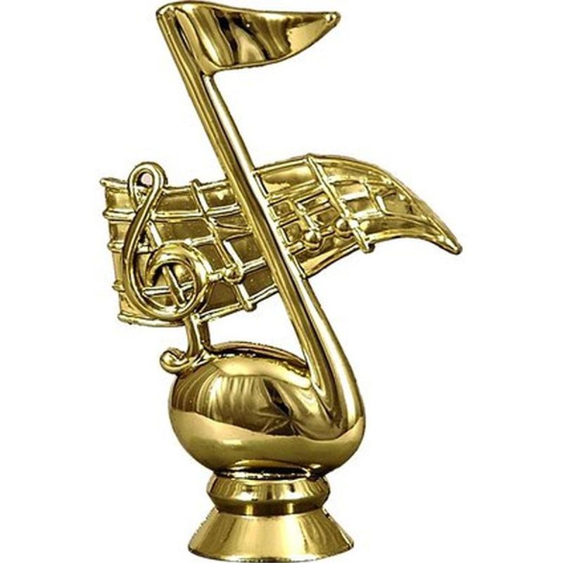 Plastic musician figurine - musical note F62/G