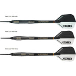 Harrows Black Ice 90% Tungsten Softip Šautriņas HS-TNK-000013202 - Alpine