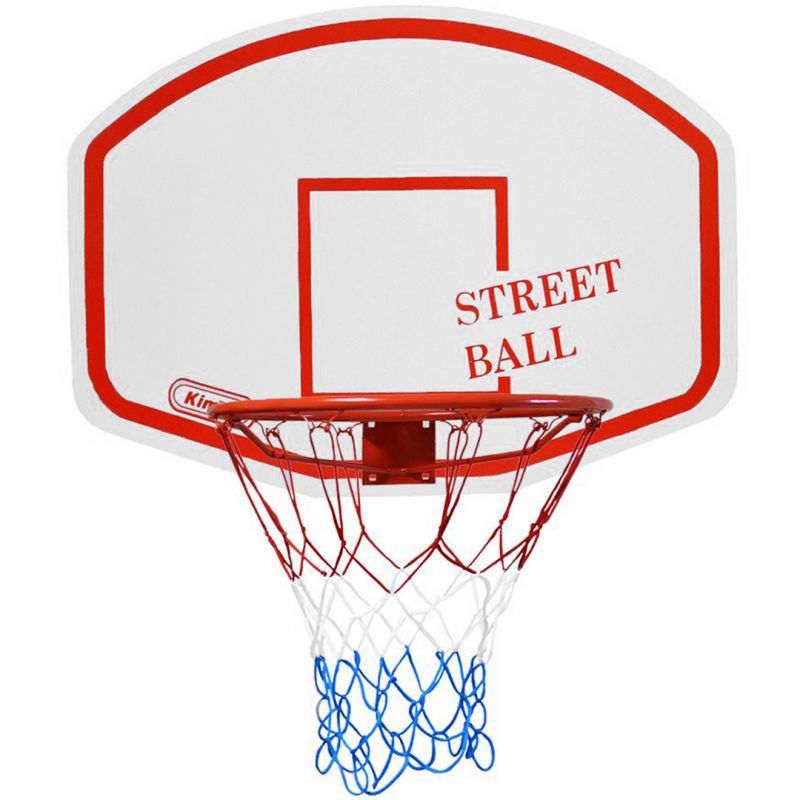 Kimet Street Ball basketbola dēlis + balta un sarkana groza