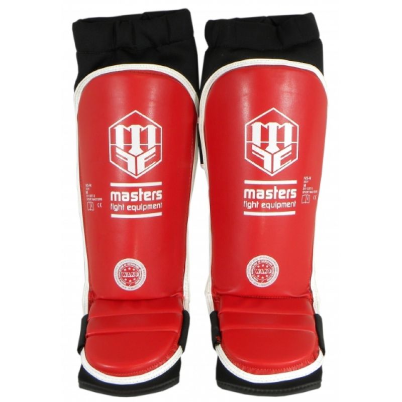 Masters Kāju sargi - NS-N (WAKO APPROVED) 11251-M02 - czerwony+XL