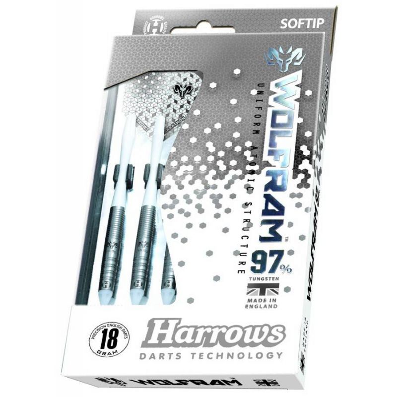 Harrows Wolfram Šautriņas 97% Softip HS-TNK-000013225 - Wolf
