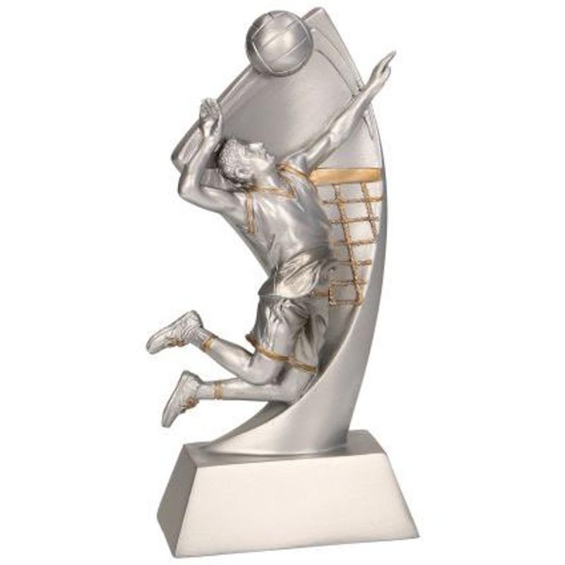 Cast figure - volleyball