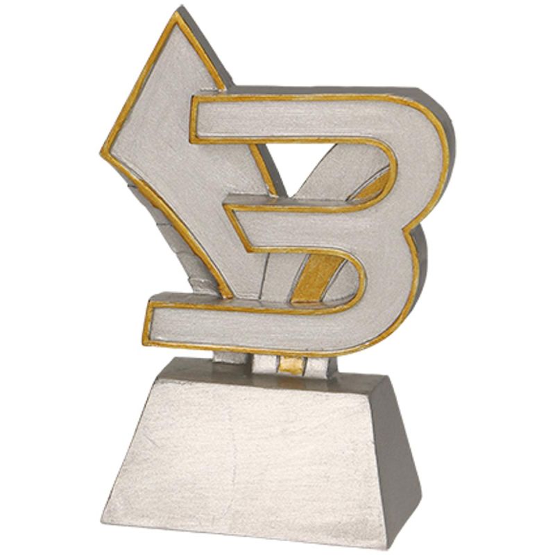 Cast figurine - number 3