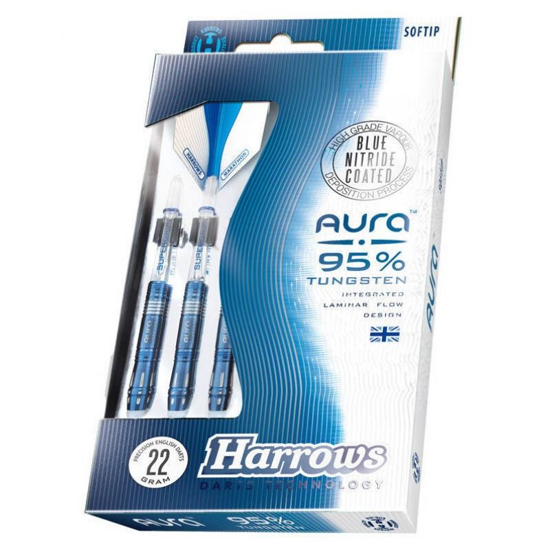 Šautriņas Harrows Aura 95% Softip HS-TNK-000013240 - 18 gR STYLE C